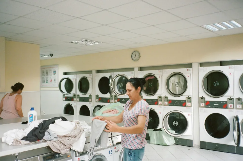 Túi đồ đã gấp gọn cho khách